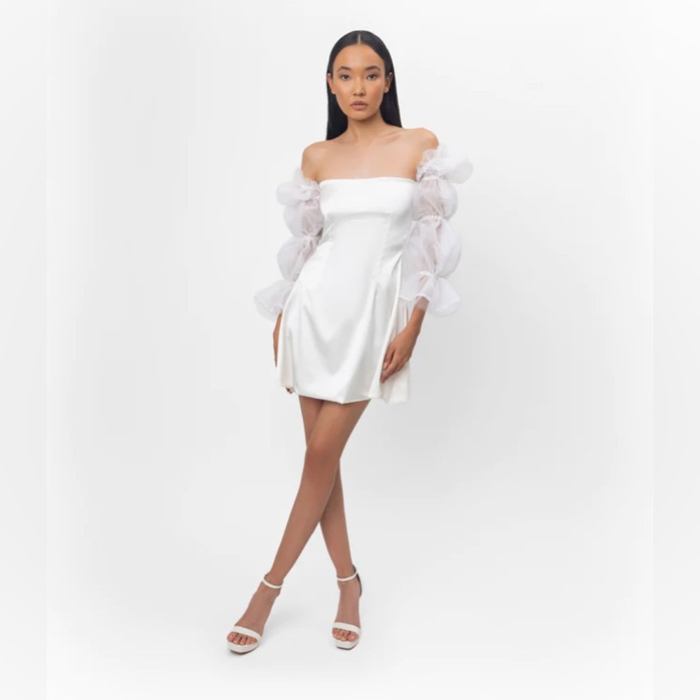 Lurelly Cloud Silk Dress